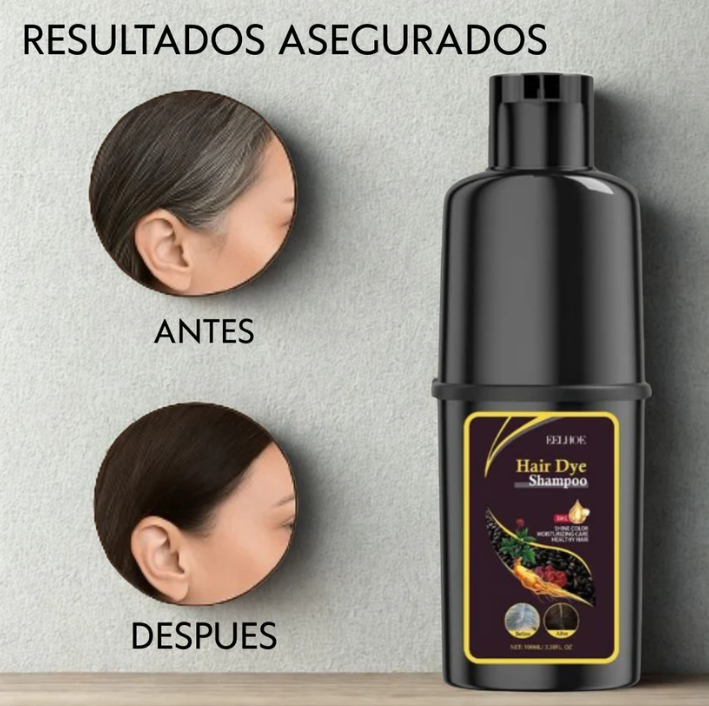 ¡DI ADIOS A LAS CANAS CON ESTE CHAMPÚ!